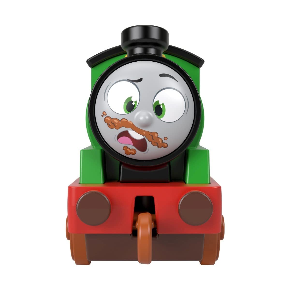 Thomas & Friends Fisher Price Mud Run Percy Push-Along Toy Train for Kids Ages 3+