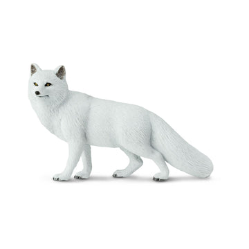 Safari Ltd. Arctic Fox Figurine - Detailed 5.25" Plastic Model Figure - Fun Educational Play Toy for Boys, Girls & Kids Ages 3+