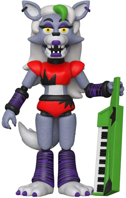 Funko Action Figure: Five Nights at Freddy's (FNAF) - PizzaPlex - Roxanne Wolf - FNAF Pizza Simulator - Collectible - Gift Idea - Official Merchandise