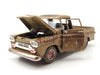 Motormax 1958 Apache Fleetside Pickup Brown (Rusted) Weathered Treasures Series 1/24 Diecast Model Car 79072BRN
