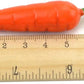30 Pcs Miniature Carrots Simulation Orange Mini Vegetable Resin Carrot Models Artificial Foods for Dollhouse Kitchen Decoration Easter Party Supplies