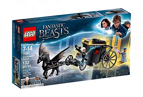 LEGO Fantastic Beasts: The Crimes of Grindelwald - Grindelwald’s Escape 75951 Building Kit (132 Pieces)