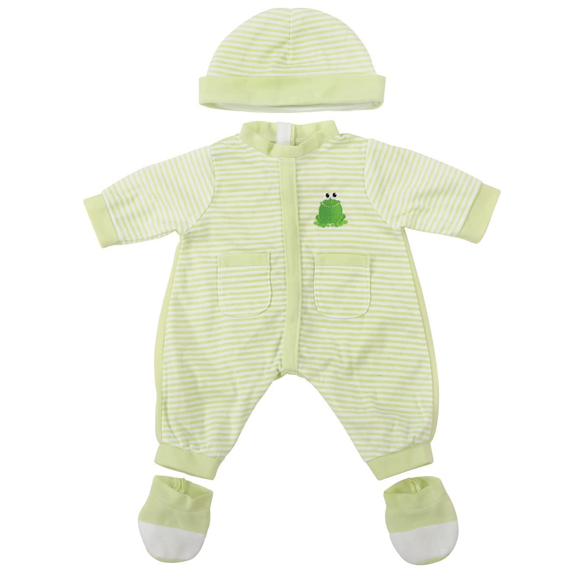 Soft and Loveable 20" Realistic Doll Clothes with Booties - Set of 3
