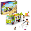 LEGO Friends Recycling Truck Toy 41712 - Set Includes Garbage Sorting Bins, Emma and River Mini Dolls, Educational Learning Toys for Kids 6+ Years