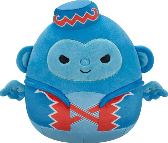 Squishmallows Winged Monkey Plush Toy, 8 Inch