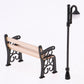 LoveinDIY 1 : 12 Dollhouse Garden Patio Furniture Bench & Street