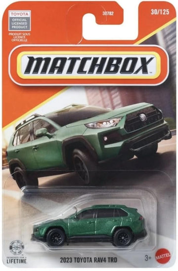 Matchbox 2023 Toyota RAV4 TRD [Green] 30/125, 1:64 Scale Diecast Toy Vehicle