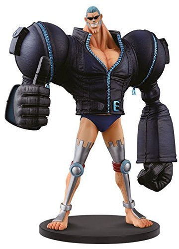 Banpresto One Piece 6.7-Inch Film Gold Franky DXF Sculpture, The Grandline Men Volume 5
