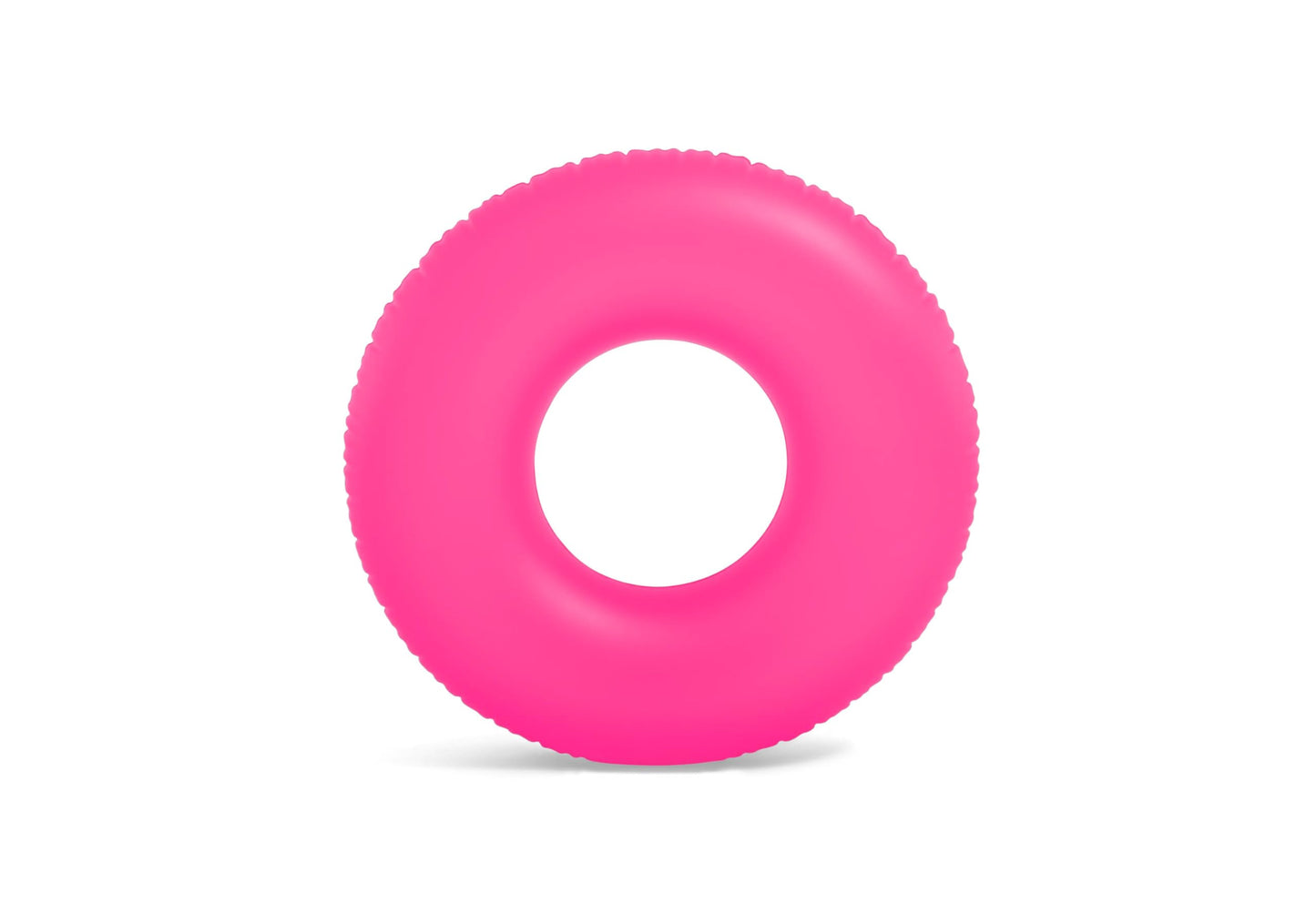 INTEX Inflatable Neon Frost Tube: 36" Diameter - 132lb Weight Capacity - One Tube - Color May Vary