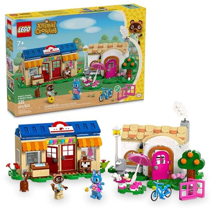 LEGO Animal Crossing Nook’s Cranny & Rosie's House, Buildable Video Game Toy for Kids, Includes 2 Animal Crossing Toy Figures, Birthday Gift Idea