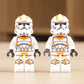 LEGO Star Wars Revenge of The Sith Minifigure - Clone Trooper 212th Attack Battalion (Phase 2) with Dirt Stains and Blaster 75337