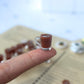 Miniature Coffee Cups Model Dollhouse Ornament Dollhouse Decoration Mini Decor Doll House Accessories Birthday Gifts for Women Friends (Brown)