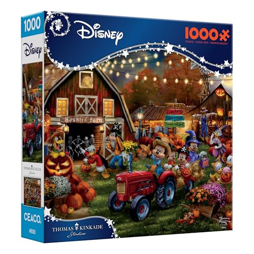 Ceaco - Thomas Kinkade Disney Dreams: Mickey - 1000 Piece Puzzle for Adults