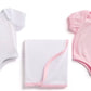 JC Toys, for Keeps! La Newborn by Berenguer Outfit Gift Set for 15-17" Dolls - 6 Pcs for Children 2+, Pink, Blue