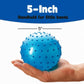 Bedwina 5 Inch Knobby Sensory Balls (12-Pack) Spiky Massage Bouncy Balls
