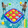 Hayiwel Pool Games Set- Tic-Tac-Toe Inflatable Pool Toys with 10 Balls Fun Summer Swimming Pool Party Beach Lawn Outdoor Camping Party Float Game