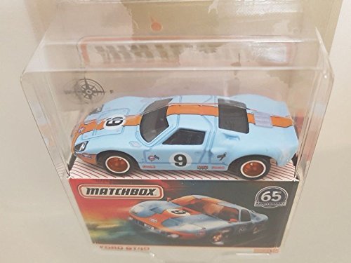 Matchbox Globe Travelers Blue Ford GT40 65TH Anniversary