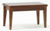 Classics by Handley Dollhouse Miniature Rectangular Kitchen Table, Walnut