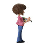 NECA Bob Ross - 6” Scale Action Figure - Toony Classics Bob Ross with Peapod