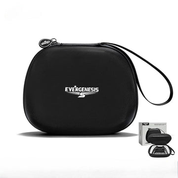 DLDER Shockproof EVA Controller Carrying Case for PS5/Switch Pro with Anti-Scratch Velvet Lining & Accessory Pocket Bag