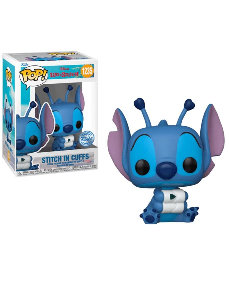 Funko Lilo & Stitch Pop! Disney Vinyl Stitch in Cuffs Figure 9cm