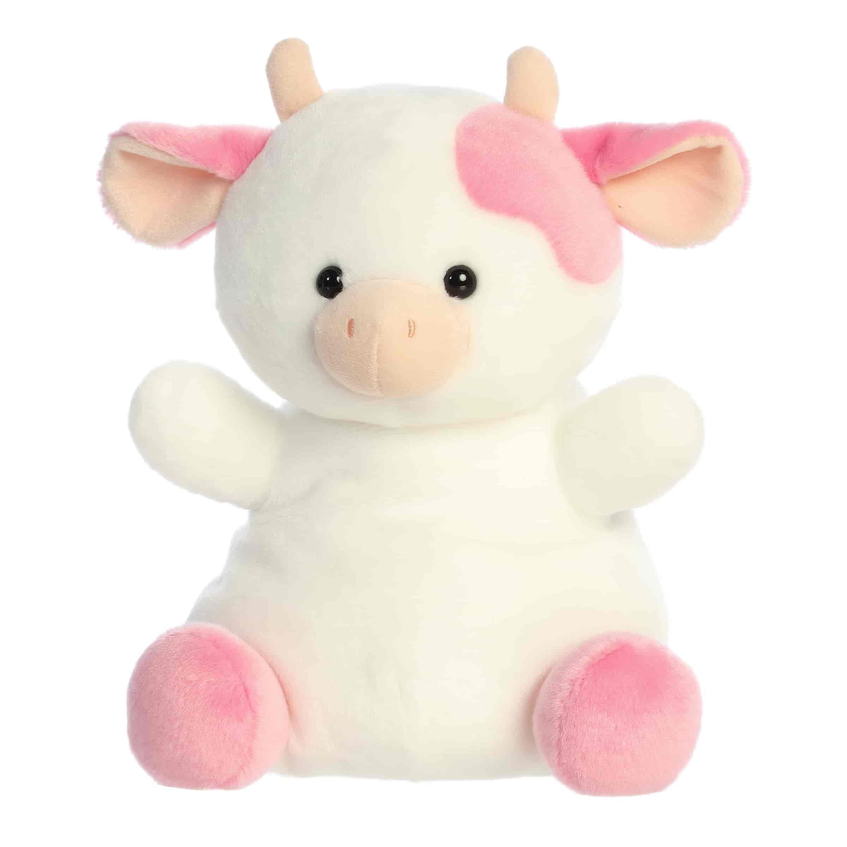 Aurora Palm Pals Party Sized Party-Sized 12" Belle Strawberry Cow Plush