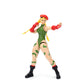 Jada Toys - Street Fighter II Cammy Action Figure - 1:12 Scale Collectible - Includes Interchangeable Heads, Hands, and Accessories - Ages 13+