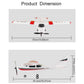 Park10 Toys F949 RC Plane 3CH 3D6G RC Airplane for Beginners RC Glider