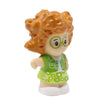 Fisher-Price Replacement Part for Collectible Little People School Bus Playground Dollhouse Playset C4310 - Replacement Curly Red Ginger Hair Glasses