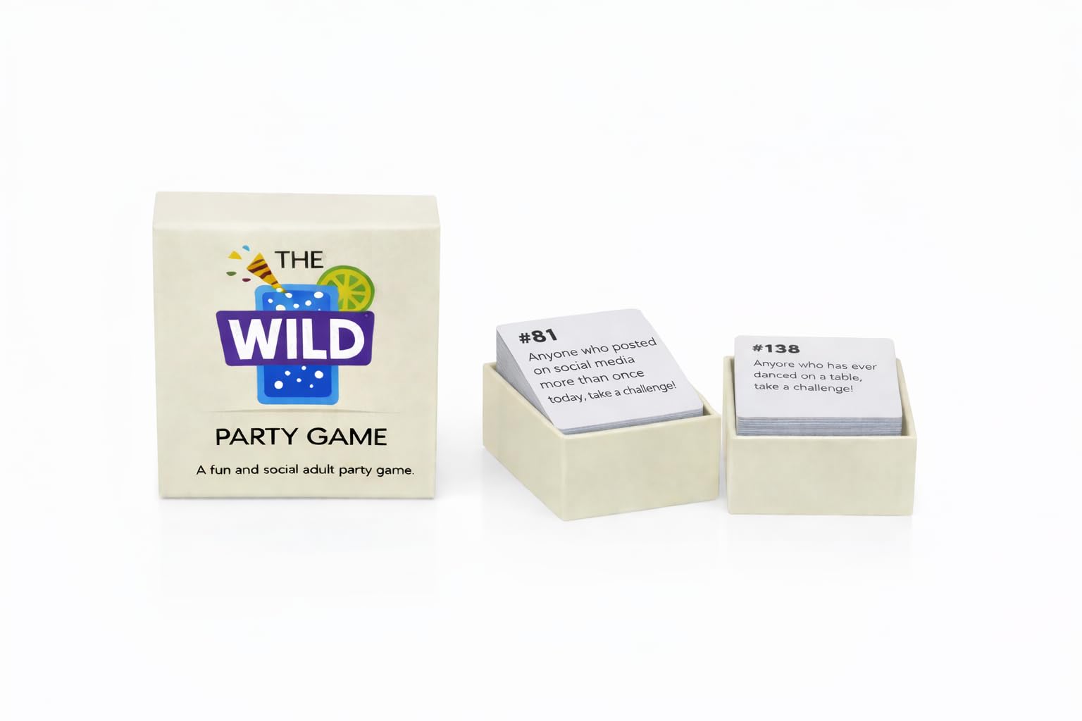 Morningsky Wild Party Game - Fun Social Card Game for Adults | Group Game for Game Night, Parties, Ice Breakers & Friends
