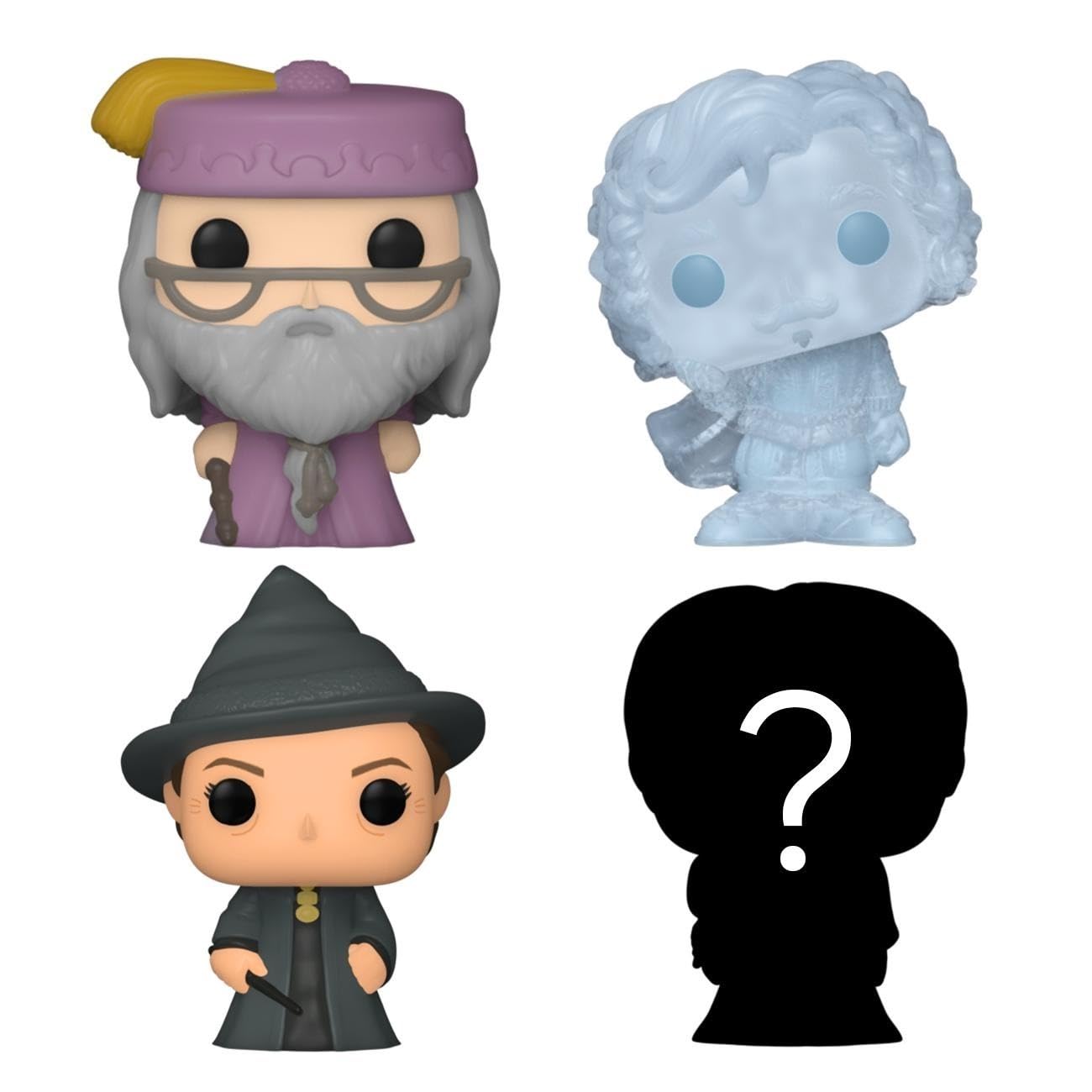 Funko Bitty POP! 4 Pack: Harry Potter - Dumbledore, Nick, McGonagall
