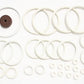 Game Room Guys White Ring Kit for Chicago Coin Bronco Pinball Machine