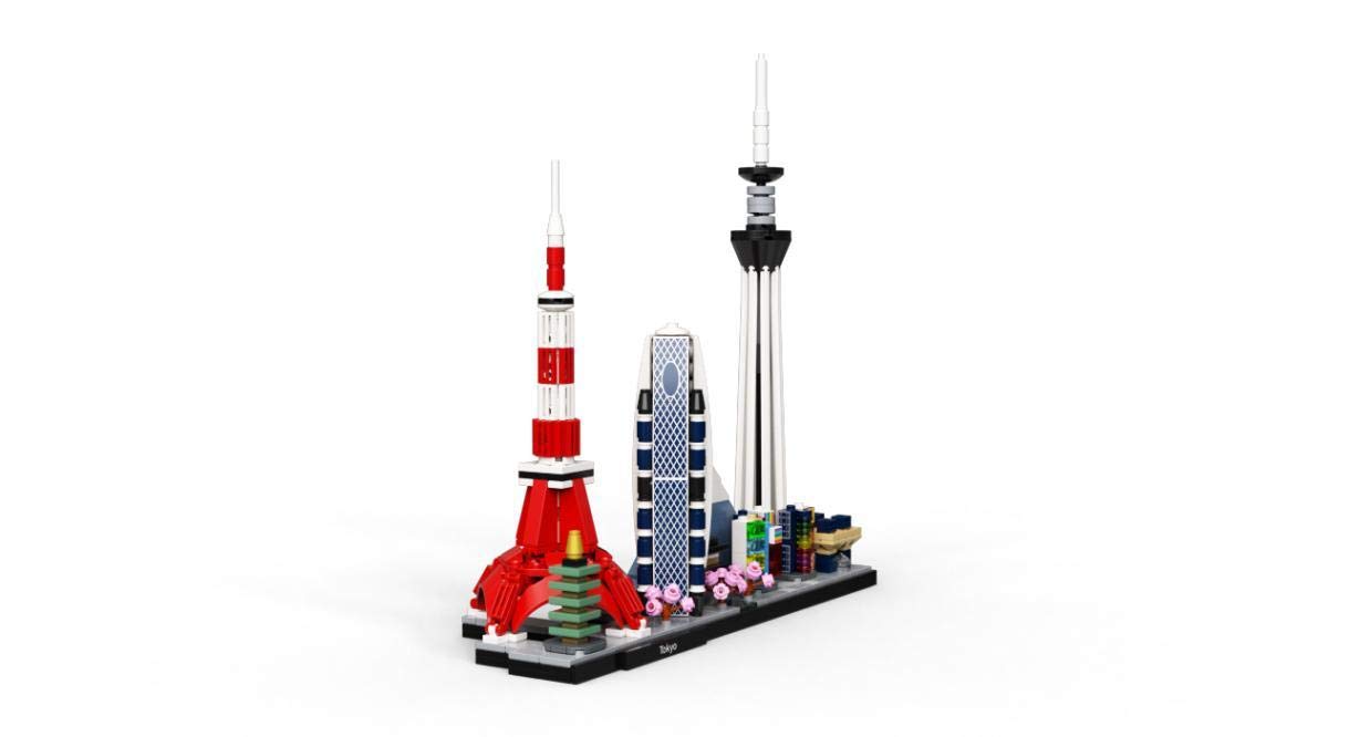 LEGO Architecture Skylines: Tokyo 21051 Building Kit, Collectible Architecture Building Set for Adults (547 Pieces)