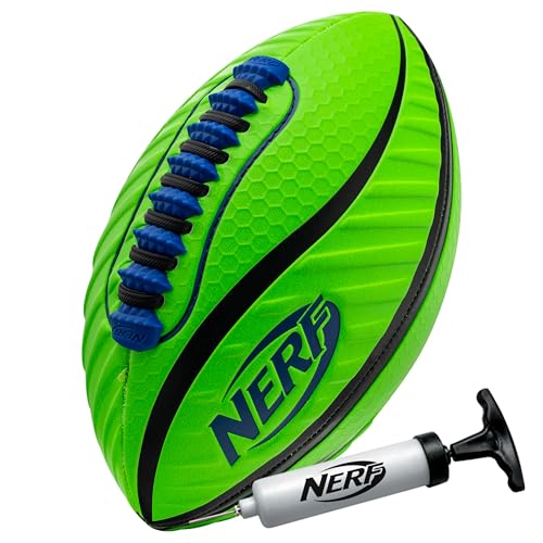 Franklin Sports NERF Spiral Grip Spacelace Football - Junior