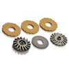 EXOTEK RACING LLC Mk3 Turbine RC Slipper Covers with 3 Pads: Team Associated DR10, TLR 22, ETK2015, Red