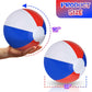 ArtCreativity 12 Pack 16" Patriotic Beach Balls for Kids, Inflatable Summer Toys for Boys and Girls, 250th Anniversary Beach Decoration, July 4th Pool