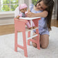 Fat Brain Toys Emery's World - Pretend & Play High Chair for 14 to 16 inch Dolls