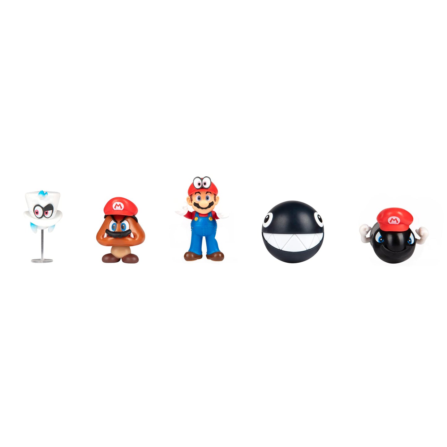 SUPER MARIO Nintendo Odyssey Action Figures Multi-Pack Poseable Articulated 2.5-Inch Collectible Toys Perfect for Kids & Collectors Alike! for Kids
