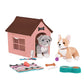 Our Generation - OG Puppy House - Dog House Playset - Pet Toy - 18-Inch Doll Accessories - Pretend Play - Toy for Kids 3 Years +
