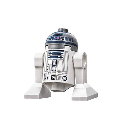 LEGO Star Wars Minifigure - R2-D2 Astromech Droid (Silver Head) 2014