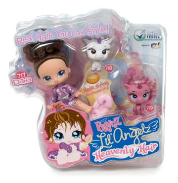 Bratz Lil' Angelz Heavenly Hair - #717 Dana w/ 2 Unicorns