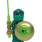 LEGO Ninjago: Lloyd with Green Flame Sword and Shield - Master of The Mountain