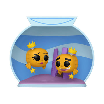 Funko Pop Moment: Fairly Odd Parents - Cosmo and Wanda as Goldfish - Amazon Exclusive - Collectable Vinyl Figure - Gift Idea - Official Merchandise