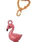 Barbie Club Chelsea Dress-Up Doll, 6-in Brunette in Flamingo Costume, with Pet Kitten and Accessories, Gift for 3 to 7 Year Olds
