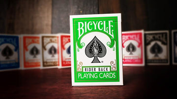 Bicycle Green Rider Back Playing Card Deck Poker Size