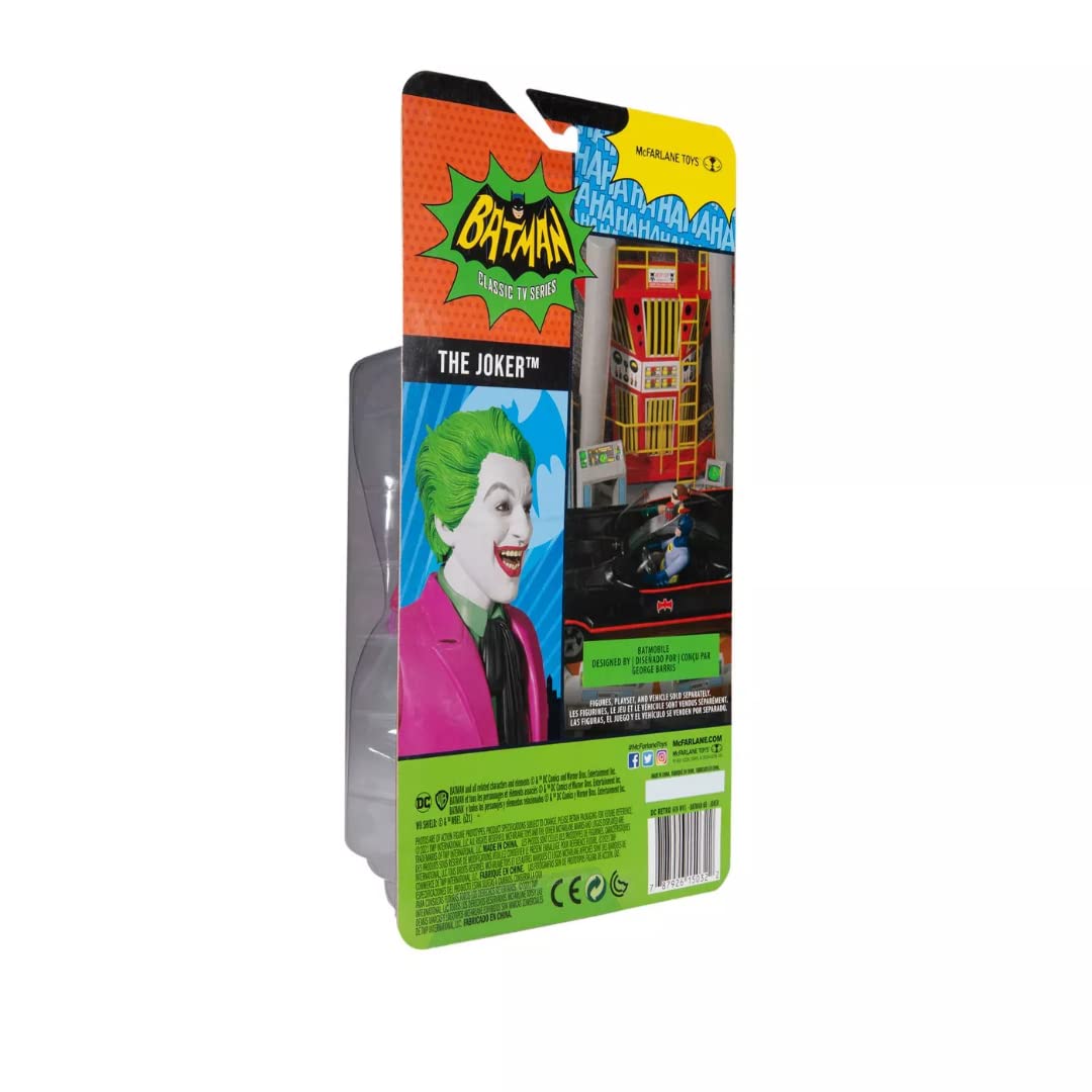 McFarlane Toys DC Batman 1966 TV Series Joker Action Figure