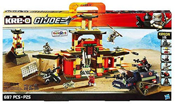 Kre-O G.I. Joe Arashikage Dojo with H.I.S.S. (HISS) Tank, Motorcycle & 6x Kreon Minifigures