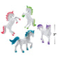 Vinyl Unicorn Figures - 12 Pieces