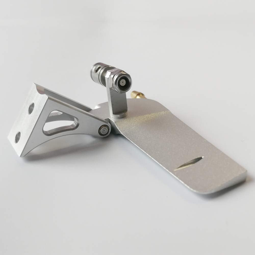 GU TREER RC Rc Boat Rudder with Water Pick up Absorbing Steering for RC Ship (52mm)