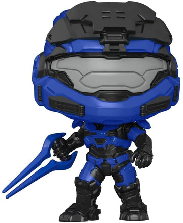 Funko POP Games: Halo Infinite - Mark V [B] with Blue Energy Sword with Chase, Multicolor, (59336)